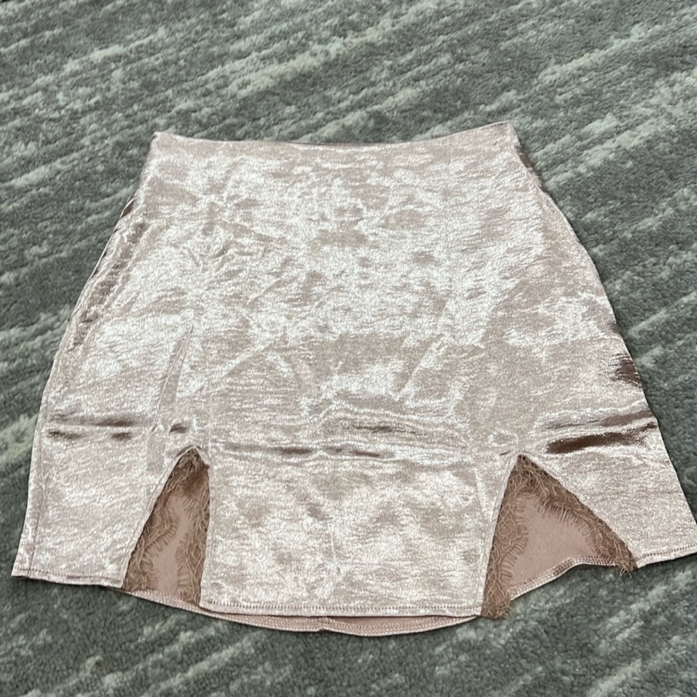 Silk skirt